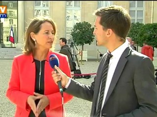 Ségolène Royal fait sa rentrée politique