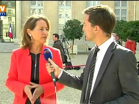 Ségolène Royal fait sa rentrée politique