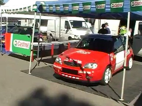 rallye du pays d'auge 2012, parc des exposition de lisieux