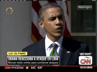 Download Video: Obama condena ataque 