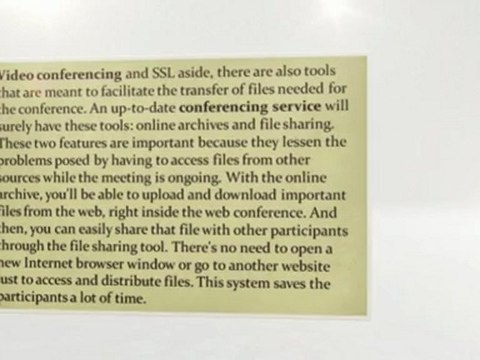 Web Conferencing | Improving your Web Conferencing Experience