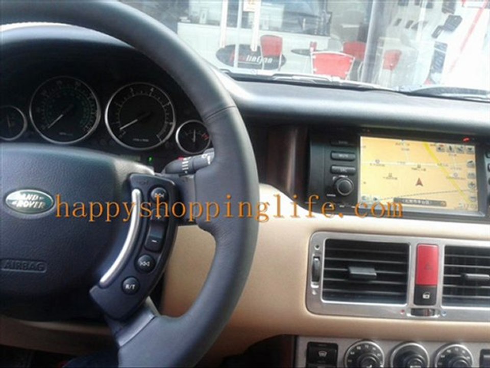 How to install Range Rover DVD Player GPS Navigation Bluetooth