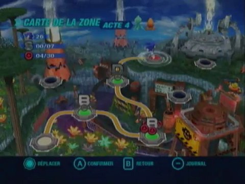 Walkthrough : Sonic colours-4/Chez les wisps