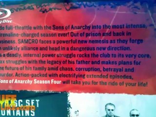 Sons of Anarchy Season 4 Bluray Unboxing