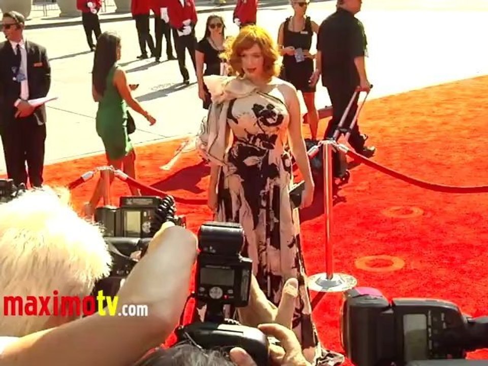 Christina Hendricks 2012 Primetime Creative Arts Emmy Awards