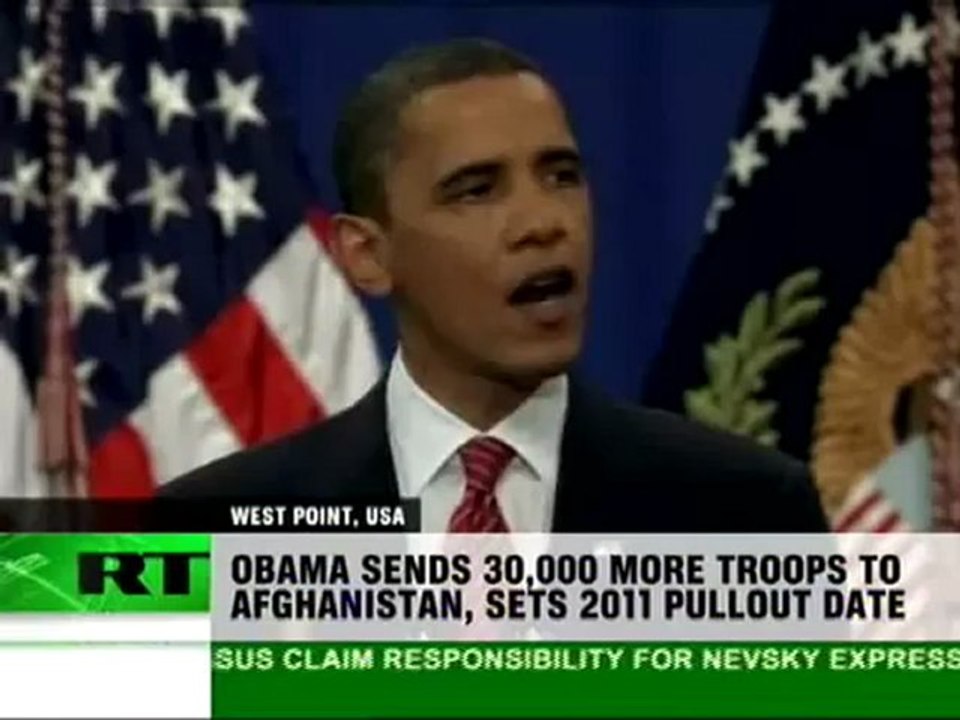 War booster: Obama sends 30,000 more troops to Afghanistan