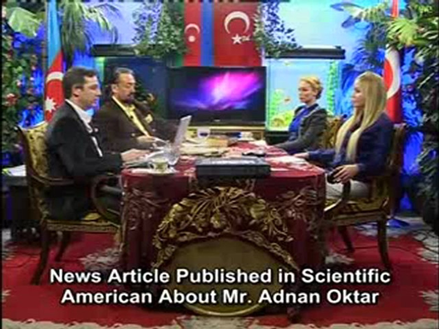 News article published in Scientific American about Mr. Adnan Oktar