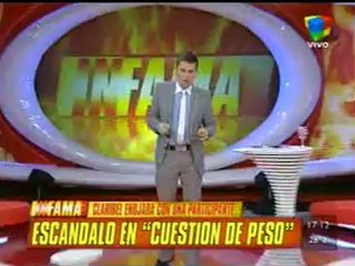 Pronto.com.ar Claribel Medina se enojó con una participante