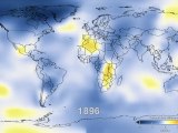 NASA : Animation des données de températures de 1884 à 2011