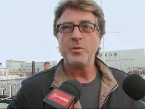 François Cluzet au Vendée Globe (Vendée)