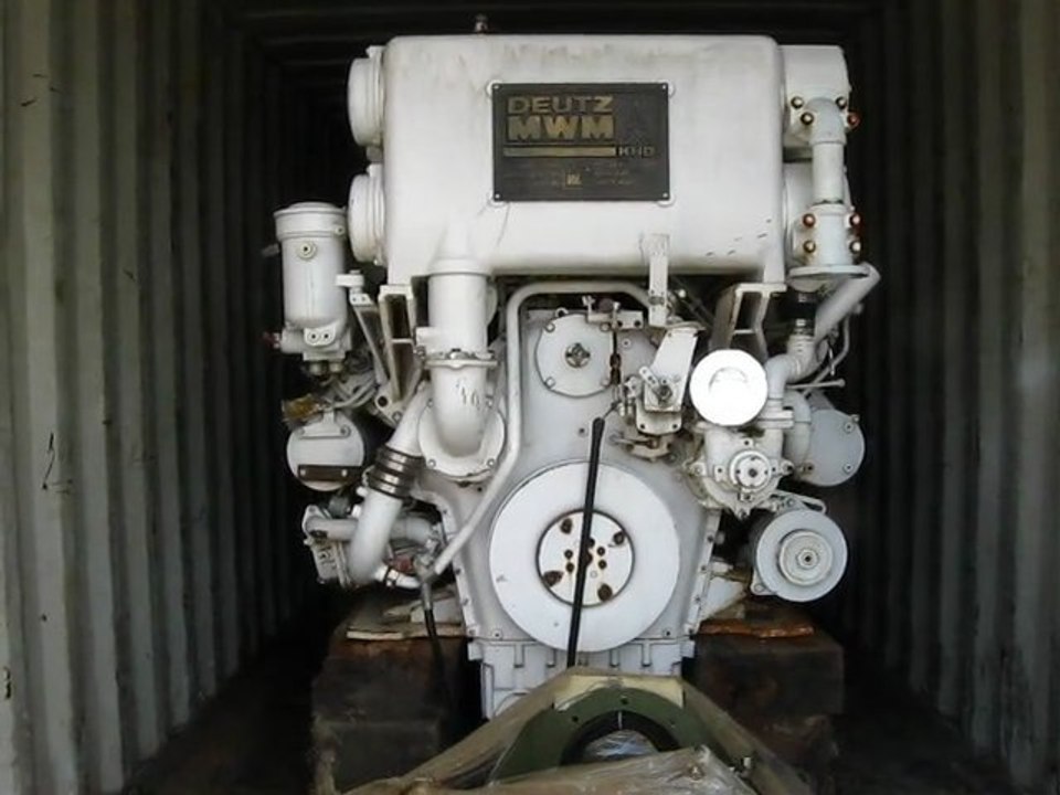 Deutz TBD 604 BV12 12 Valve Inline 1930 HP Marine Engine For Sale!