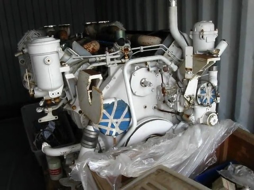Deutz TBD 604 BV12 - Can Be Used For Parts! Marine Engine For Sale!
