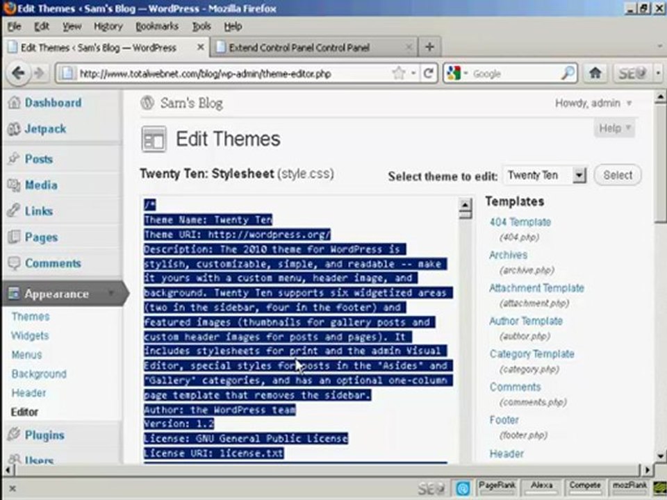 How to Edit WordPress Theme CSS Styles