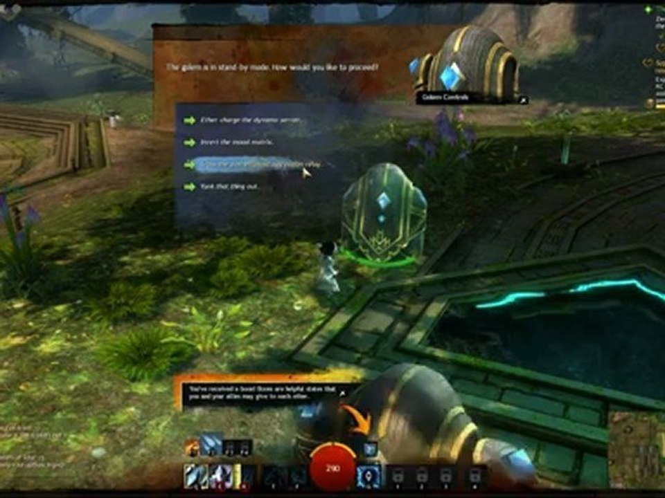 Support Doola's Golemancing Research - Guild Wars 2