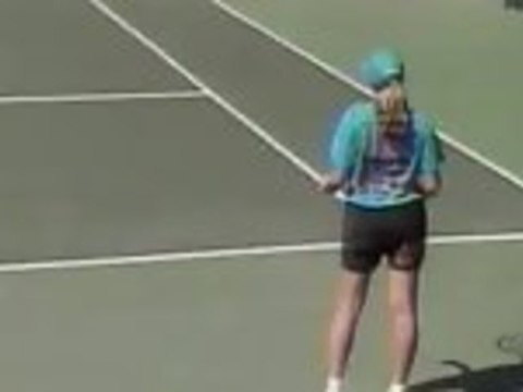 Andre Agassi Vs. Ball Girl