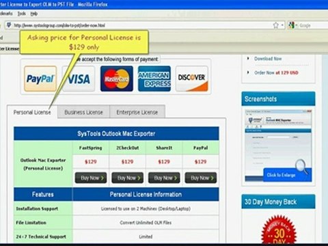 OLM to PST Outlook Conversion