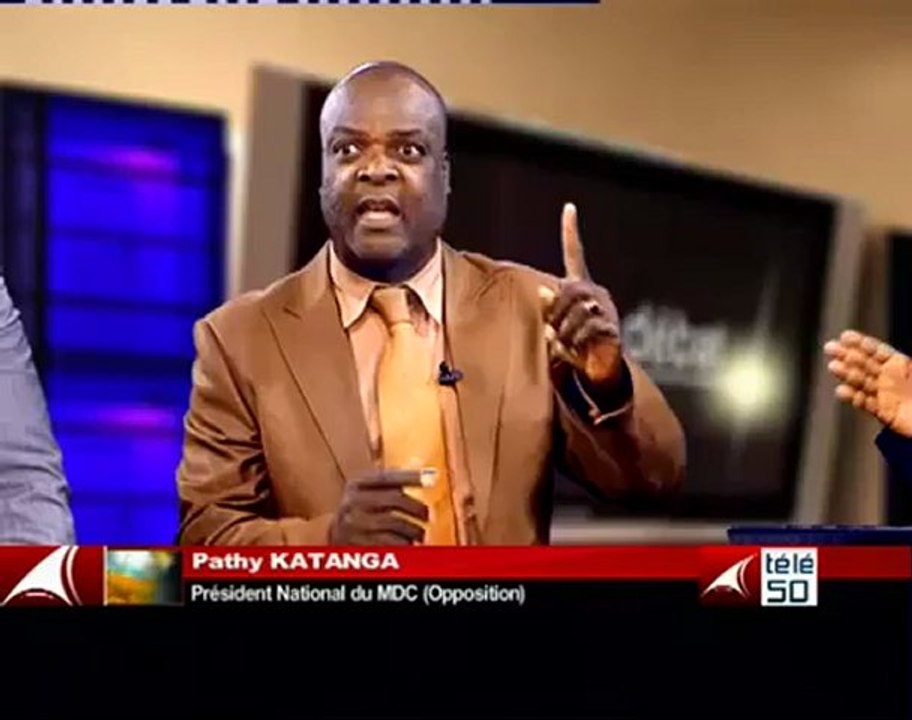 Un "Bololé" du PPRD alias "Papy NTABA" sur Télé 50