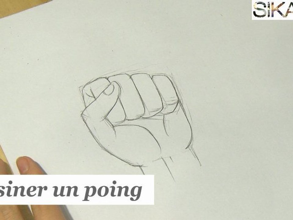 Comment dessiner un poing ? - HD