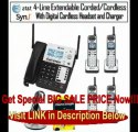 SPECIAL DISCOUNT AT&T SB67118 SynJ 4-Line Extendable Range Corded-Cordless with 4 Extra Handsets and TL7600 Cordless Headset