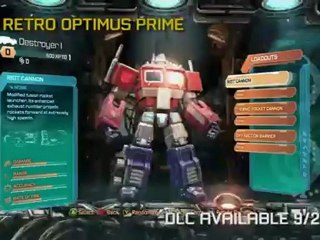 Transformers : La Chute de Cybertron - Trailer DLC