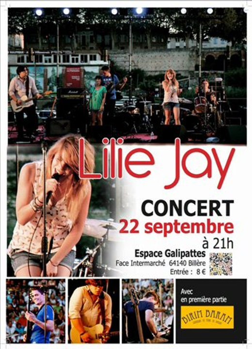 LILIE JAY - Chronique MusicNews NRJ Pyrénées - Sept. 2012