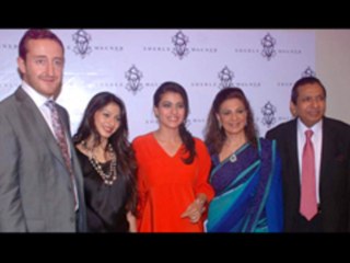 Kajol & Tanisha @ the launch of 'Sherle Wagner store'