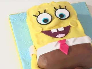 How To Decorate A Spongebob Squarepants Cake