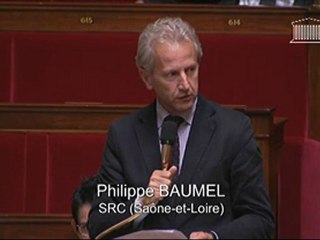 Projet de loi Emplois d'avenir-Intervention de Philippe BAUMEL, député de Saône et Loire