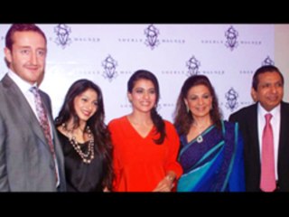 Kajol & Tanisha @ the launch of 'Sherle Wagner store'