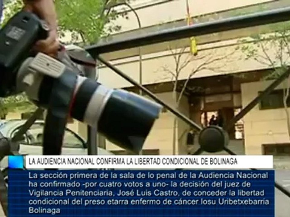 La Audiencia Nacional confirma la libertad condicional de Uribetxebarría Bolinaga