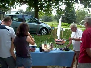 Modélisme au plan d'eau du MAS à Issoire