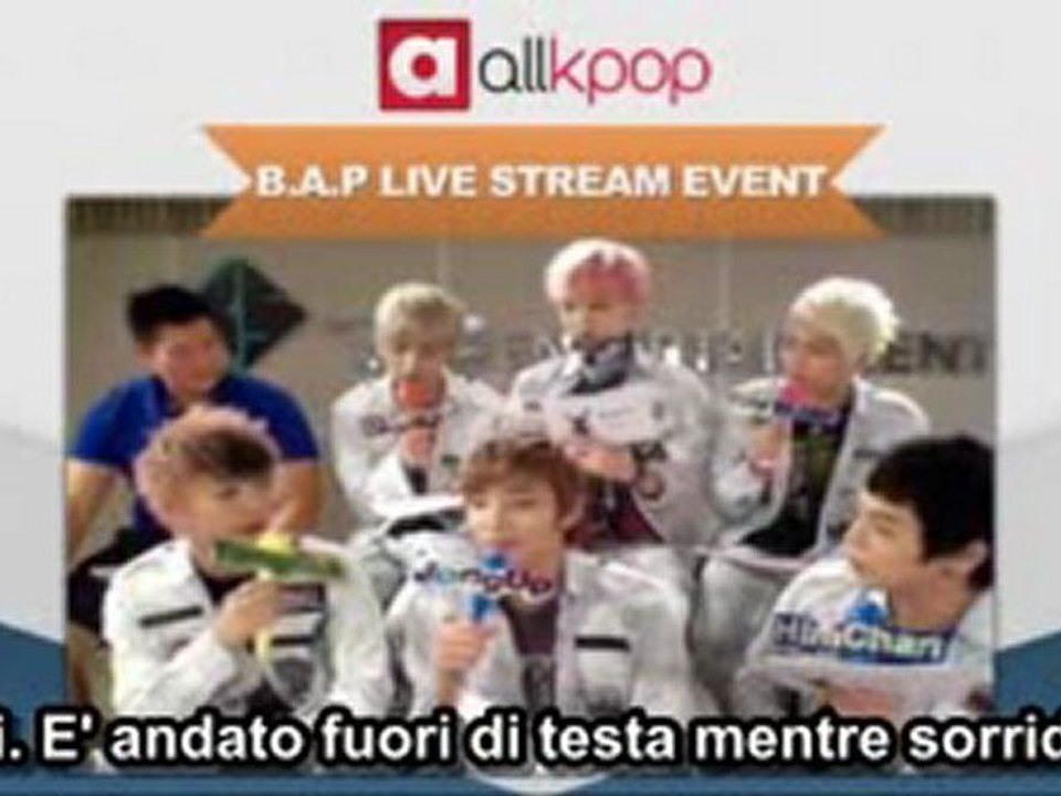 B.A.P intervista ad allkpop [SUB ITA] 2/5