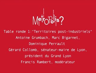 La relation à l'eau : table ronde 1 "Territoires post-industriels"