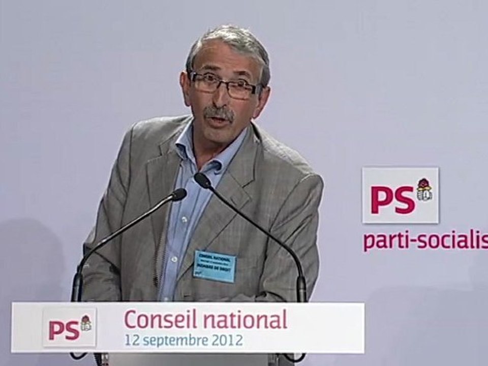 Discours de Michel Debout au Conseil national de synthèse