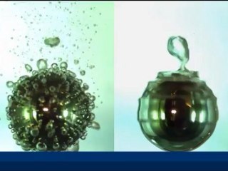 Sciences et avenir présente : une bille d'acier à l'épreuve de l'ébullition