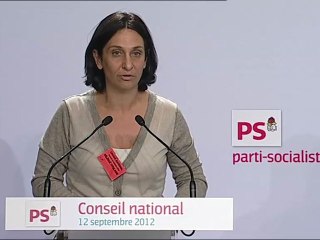 Discours de Marianne Louis au Conseil national de synthèse