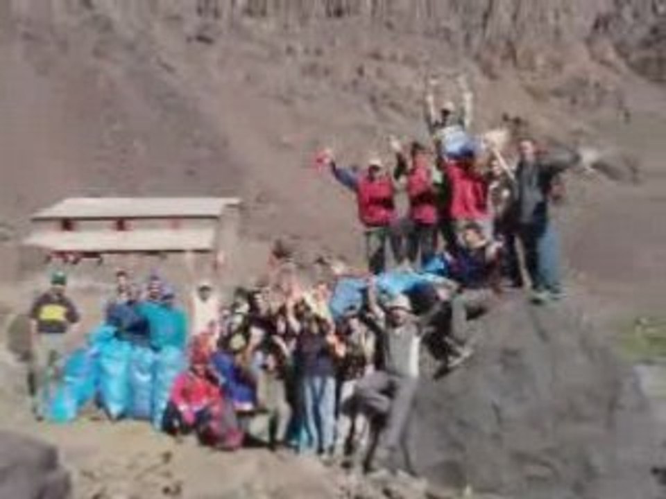 Les éboueurs du Toubkal