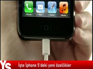 İşte İphone 5 deki yeni özellikler