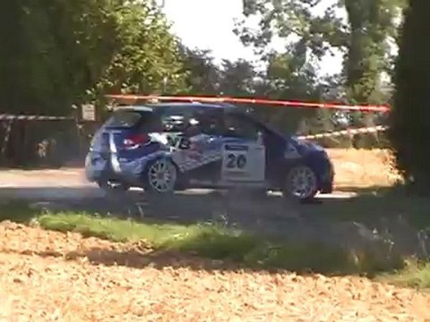 RALLYE DU PAYS D'AUGE 2012 , ES1 BONNEBOSQ 13.700 KMS