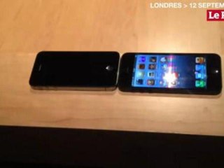 Epaisseur : iPhone 4 vs. iPhone 5