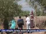 Réfugiés syriens et armée turque: cache-cache sur la frontière