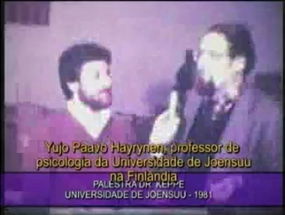 Palestra Keppe e Pacheco, Finlandia 1981