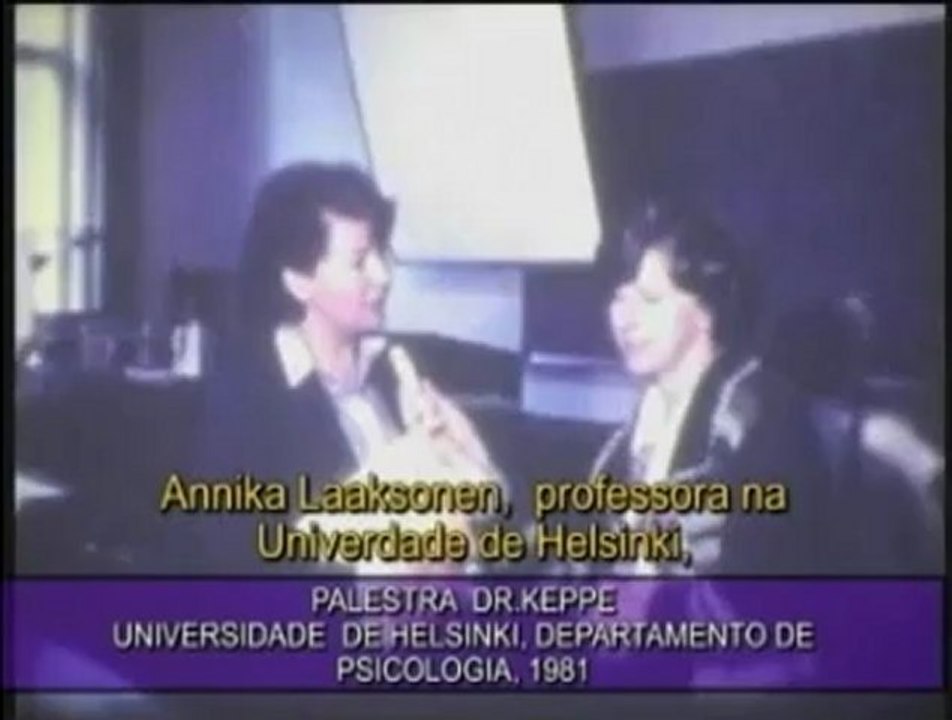 Palestra de Keppe e Pacheco, Helsinki, 1981