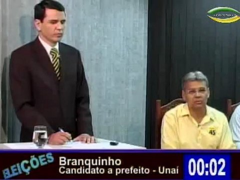 Debate TV Rio Preto – Eleições 2012 – Branquinho parte 1