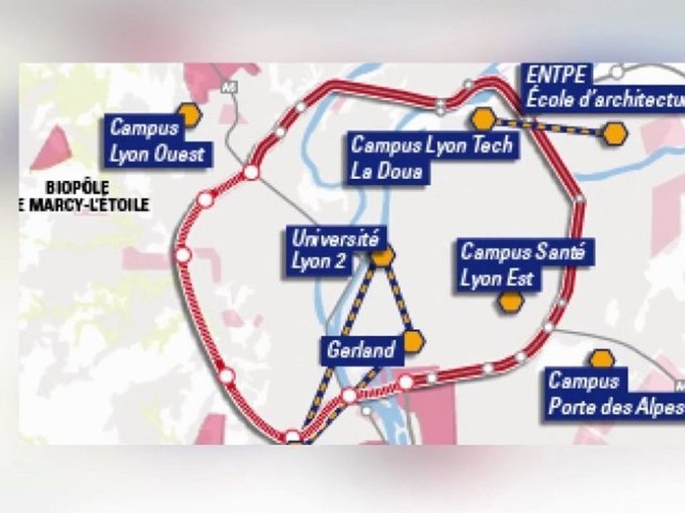 Lyon : point presse sur l'anneau des sciences