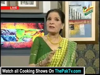 Handi Zubaida Tariq 13th September 2012 - Part 1