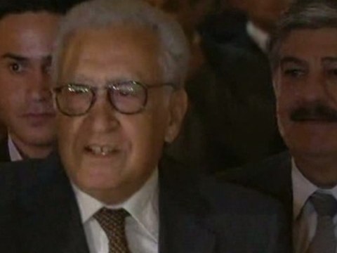 International envoy Brahimi arrives in Syria