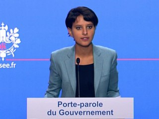 Point de presse du 12 septembre 2012 de Najat Vallaud-Belkacem