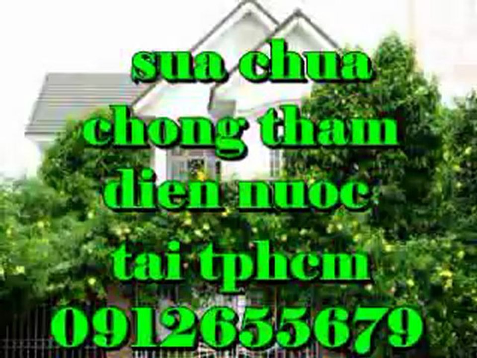 THO SUA THAM DOT TAI QUAN 4 TPHCM 0912655679