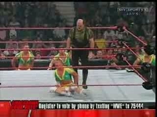 Spirit Squad vs Sgt. Slaughter